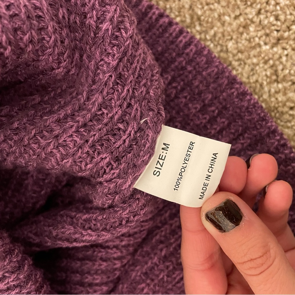 Amazon Purple Quarter Zip - Picture 2 of 2